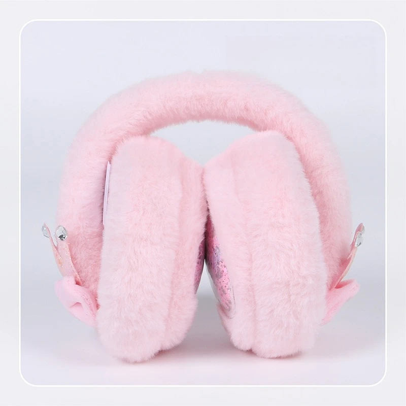Miniso-orejeras genuinas de Disney, princesa Aisha, invierno, cálido, de felpa, cálido, para niñas, funda para la oreja, bolsa para la oreja