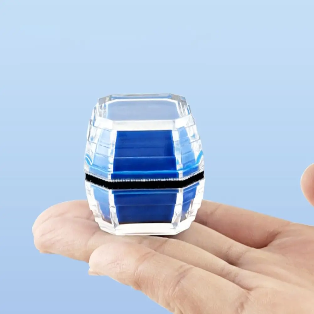 

8mm Aquarium Magnetic Brush Strong Magnetic Mini Fish Tank Brush Plastic Double-sided Cleaning Glass Floating Algae Scraper