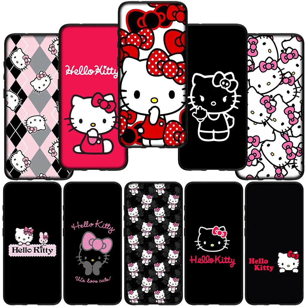 Hello kitty Cat Hot Fashion Cover Phone Casing for Motorola Moto E32 G22 G9 G30 G50 G60 G51 G52 G41 G42 G71 E7 G100 G10 G20 Case