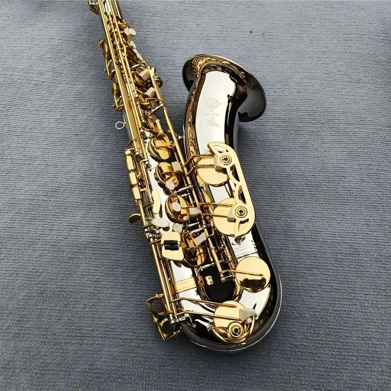 Made in France Tenor Saxophone STS-802 Silvering Gold Keys Sax Tenor Mouthpiece Ligature Reeds Neck Musical Instrument