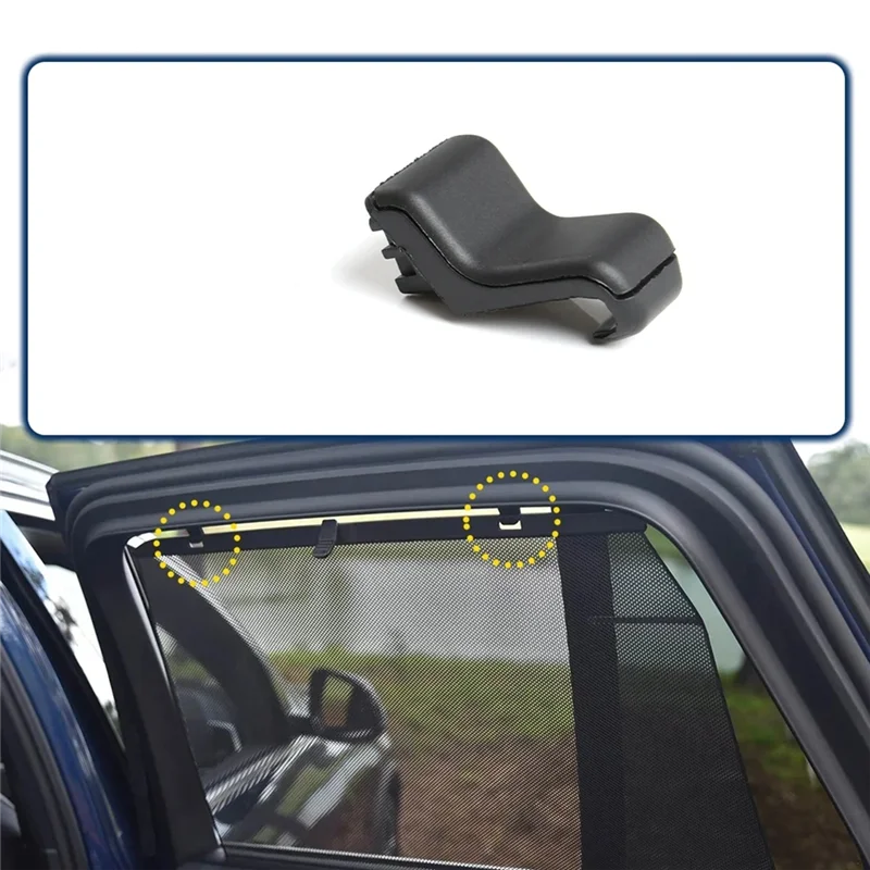 تصاعد مشبك لسيارات BMW X5 G05 X6 G06 الباب الخلفي نافذة الظل خطاف ستائر الأسطوانة أعمى 51357479511