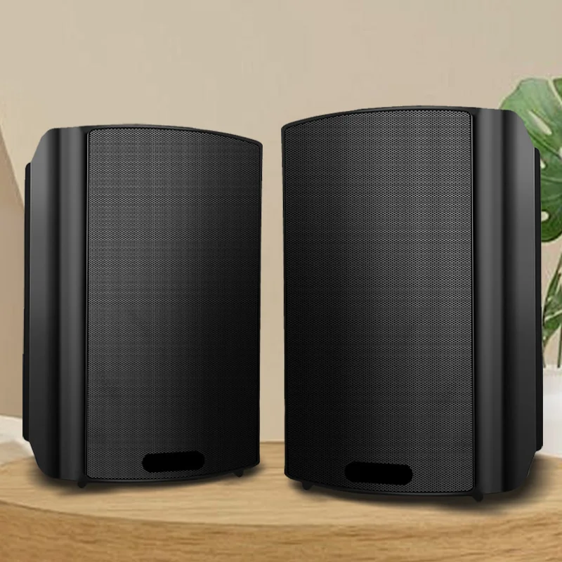 

1 пара настенных динамиков мощностью 30–50 Вт, чувствительность 98 дБ, внутренние настенные громкоговорители, аудиосистема для класса, конференц-магазина, общественного магазина