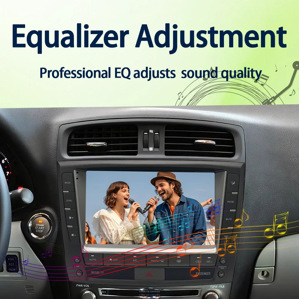 لاسلكي Carplay السيارات أندرويد 14 راديو السيارة لكزس IS250 IS300 IS200 IS220 IS350 4G LTE مشغل أسطوانات للسيارة لتحديد المواقع الملاح مشغل فيدو #5