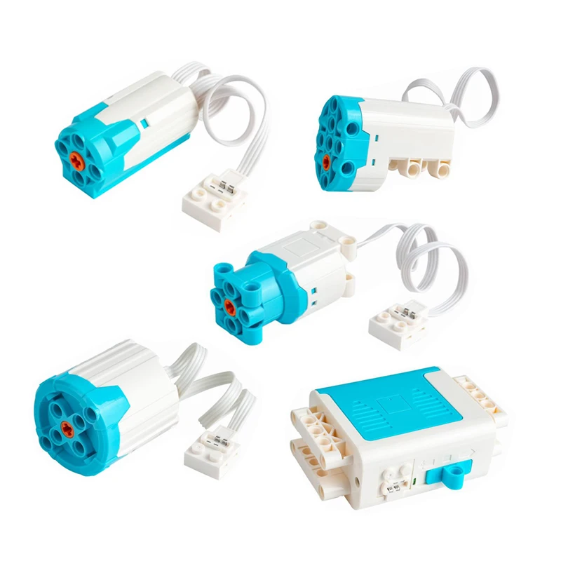 

Блок питания для серводвигателей MOC Power Functions M/L/XL, технические строительные блоки DIY, совместимые с 8882, 88004, 8883, 88003