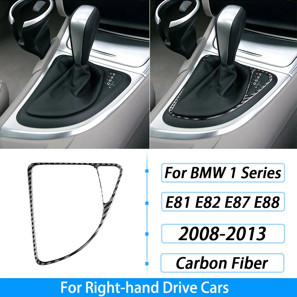 Voor BMW 1 Serie E81 E82 E87 E88 2008-2013 Koolstofvezel Stickers Automatische Versnellingspook Centrale Bedieningspaneel Power venster Lift