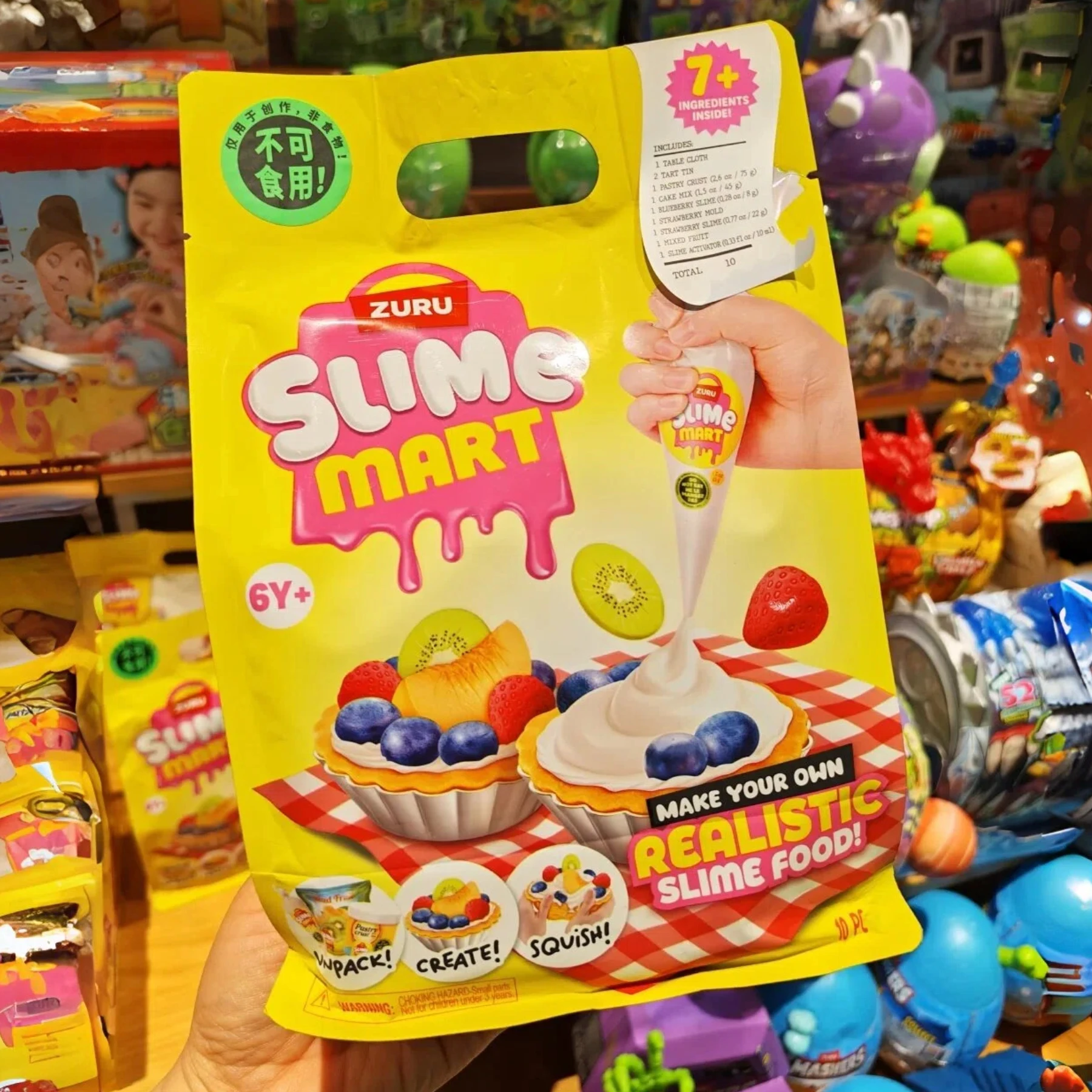 주루 슬라임 마트 미니 쇼핑백 DIY 푸드 슬라임 스퀴 - Kids Toys Shop 리뷰 및 가격
