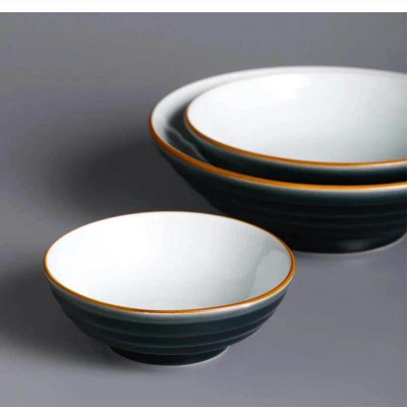 

Jingdezhen ceramic tableware Single noodle Household large soup bowls