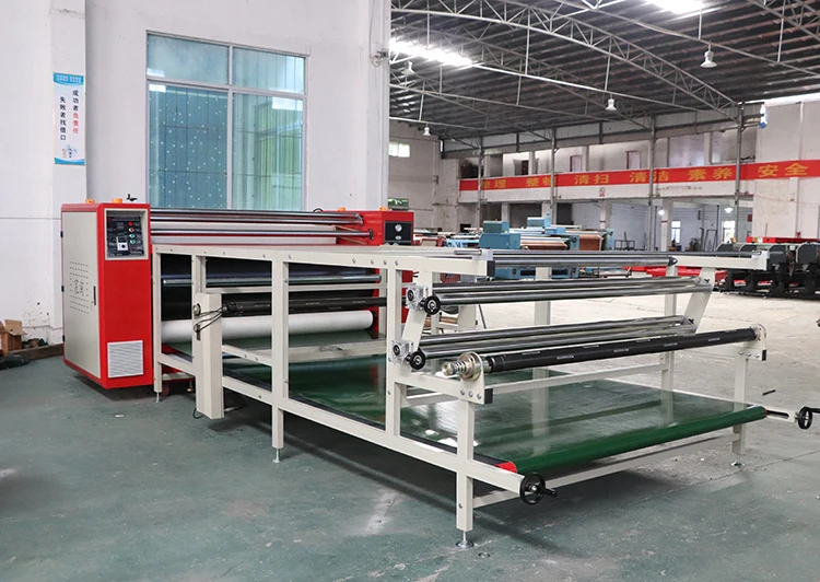 Popular Sale High Quality Heat Transfer Printer Fabric Drum Heat  Pressing Machine
