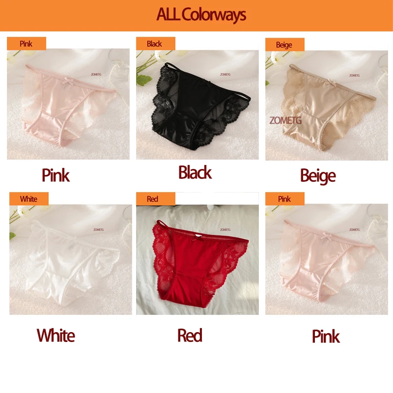 5pcs/lot Womens Panties Ladies Brief zometg Panty Comfortable Briefs Women Underwear