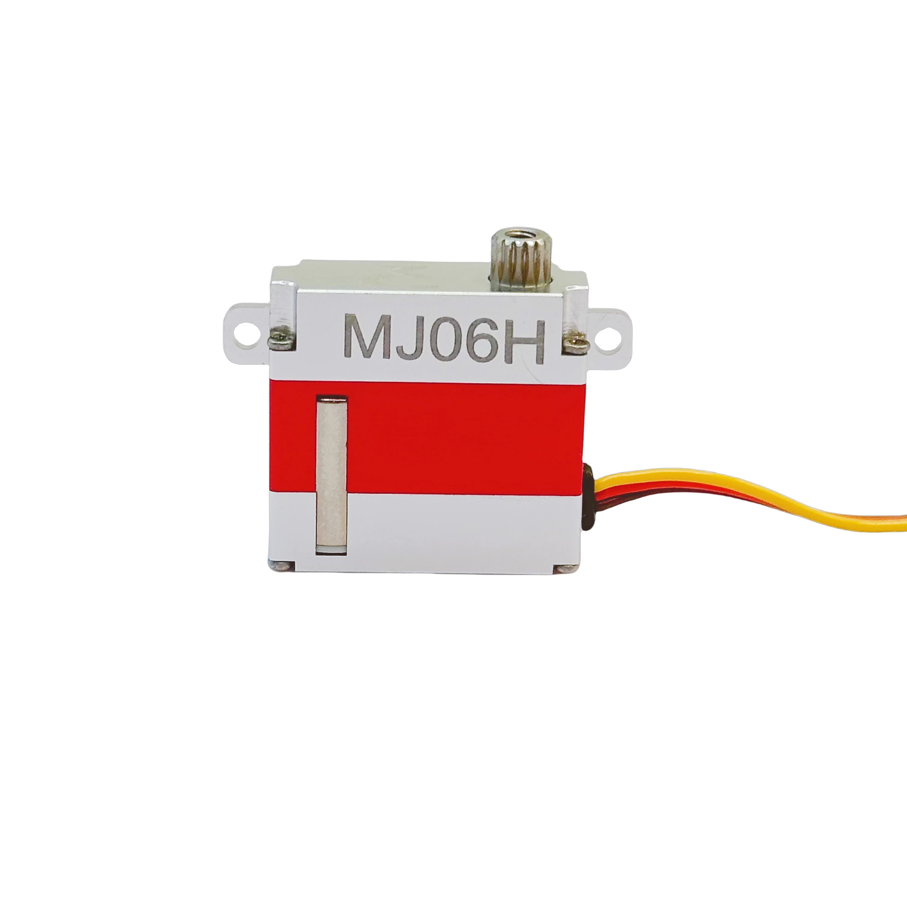 MJ06 Mini Flat Servo | 2.6kgf.cm Torque, 0.061sec/60° High-Speed Response | Aluminium CNC Case for RC Airplane & Car Models