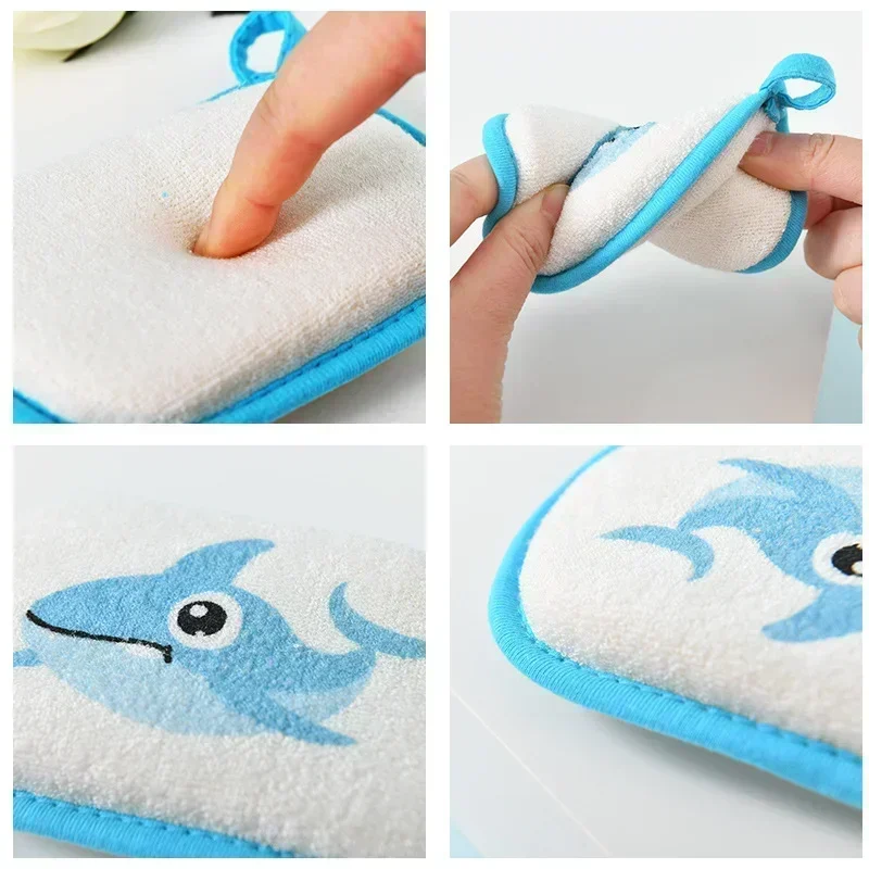 Cute Baby Bath Sponge Kids Children Toddlers Newborns Adults Cleaning Brush Towel Soft Inirritative Bath Foam Shower Sponge