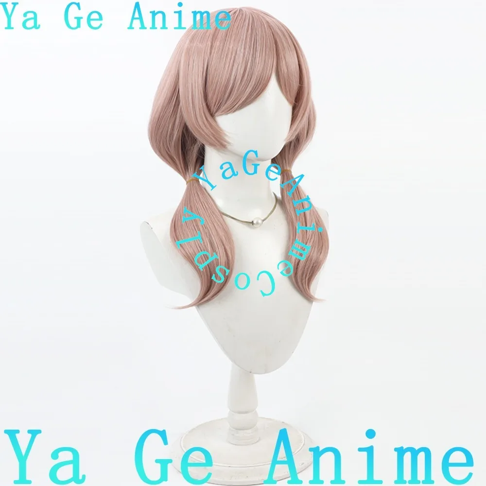 Wig Cosplay Bridget Toko Anime Ya Ge dengan Kulit Kepala Simulasi Permainan Anime Pesta Karnaval Halloween Rambut Sintetis Tahan Panas
