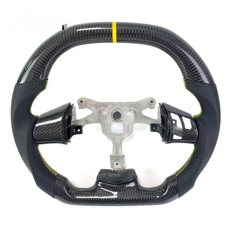 For Chevrolet Corvette C6 Customizable Carbon Fiber Steering Wheel | 2005-2013
