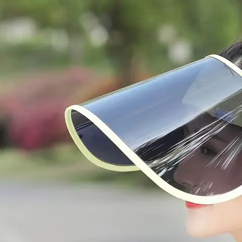 

Outdoors Anti-UV Visor Sun Hat Men Women Foldable Sport Solar Protection Portable Face Cover Shield Sunshade Cap Summer Sun Hats