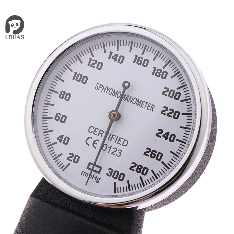 1 قطعة دليل مراقبة ضغط الدم مقياس متر لمبة ملحق ل الطبية BP الكفة الذراع اللاسائلي مقياس ضغط الدم مراقبة المريض