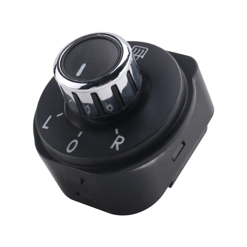 A57E-外装リアサイドミラースイッチ調整ノブ VW ポロ 6R 2011-2016 6RD 959 565B 6RD959565B