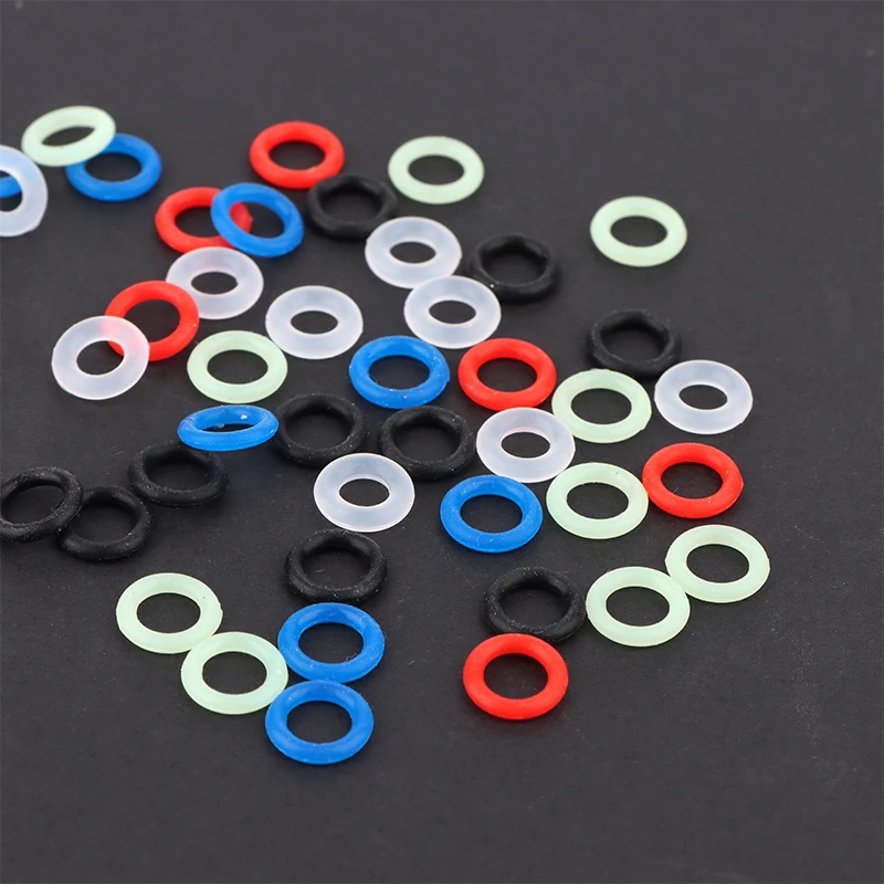 108 قطعة Keycap O حلقة الختم لوحة المفاتيح عازلة مرونة O-حلقة التبديل مخمدات الصوت لاستبدال المثبط الحد من الضوضاء الختم