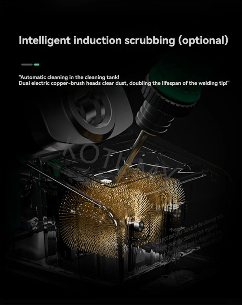 TBK310 Dual Station Soldering Station Dual Heating Core For Wiring Factory Cable Connector Continuous Solder Processing Tasks
