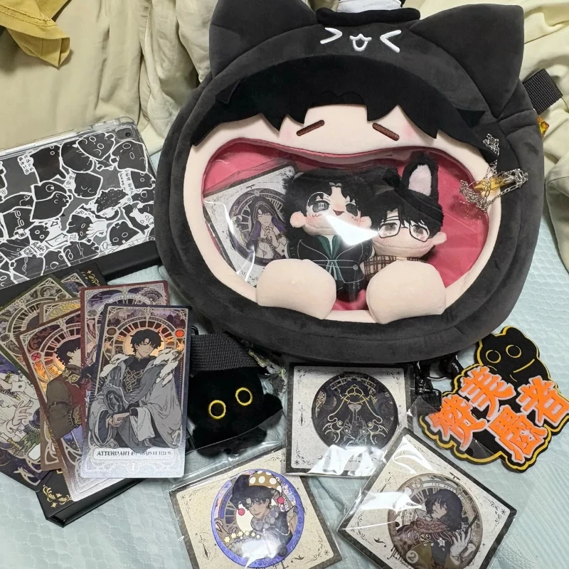 

32cm Anime Lord of Mysteries Klein Kawaii Face Cosplay Itabag Lolita Girls Transparent Backpack Fans Collection Decor Props Gift