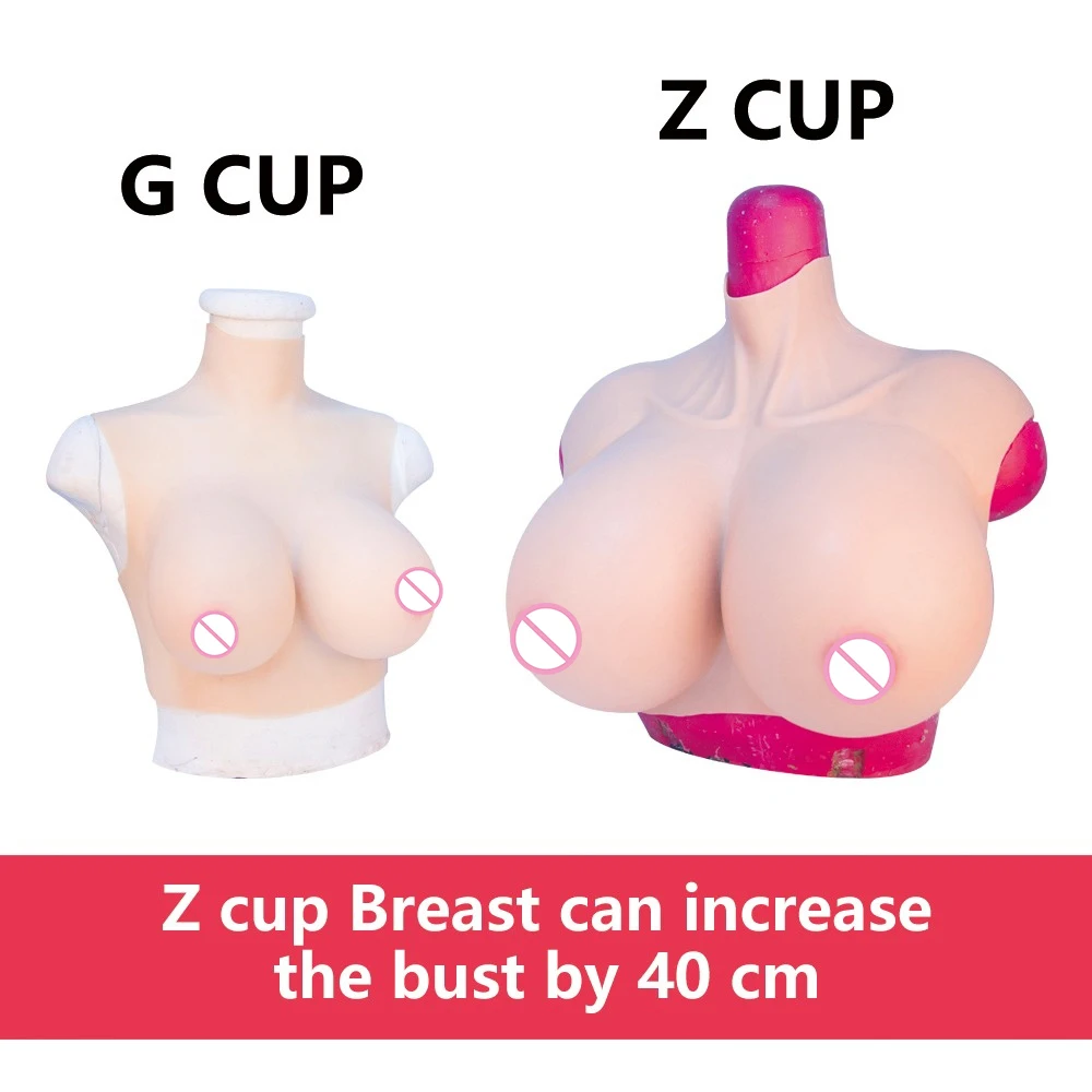 Z كأس الثدي وهمية الثدي سيليكون الثدي جولة الرقبة أشكال مثير الملابس الداخلية المواد الثدي كروسدرينج سحب الملكة المتحولين جنسيا تأثيري #2