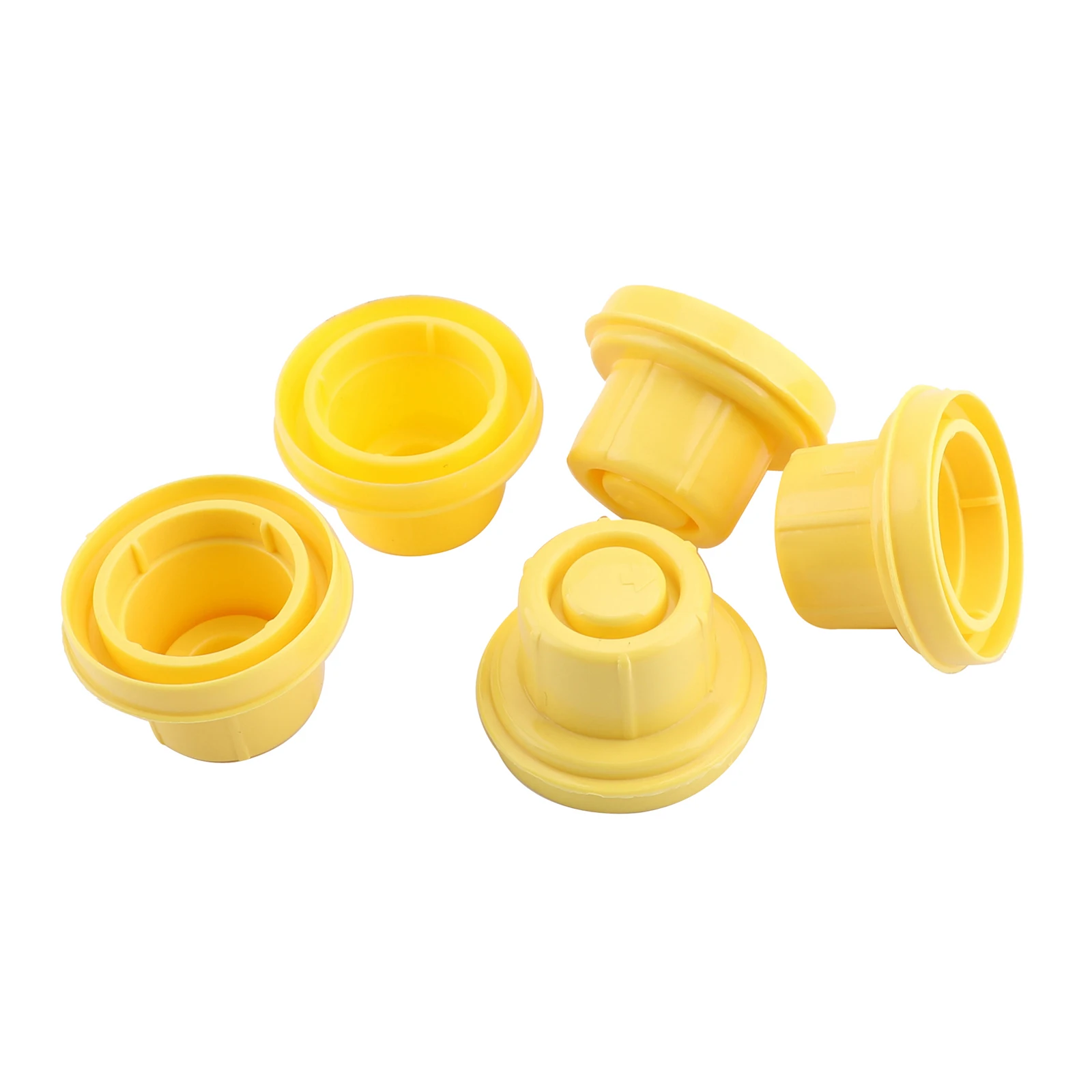 5x Replacement YELLOW SPOUT CAP Top For BLITZ Fuel GAS CAN 900302 900092 900094