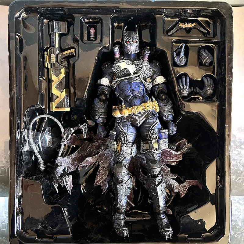 لعب الفنون 26 سنتيمتر تيار مستمر باتمان روجيز معرض السيد فليز عالية الجودة البلاستيكية عمل نموذج لجسم لعبة الهدايا