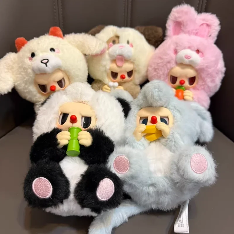 Genuine Rebellious Bear Animal Series Trendy Blind Box Toys Collectible Kawaii Dolls Keychain Ornament Mystery Box Gift