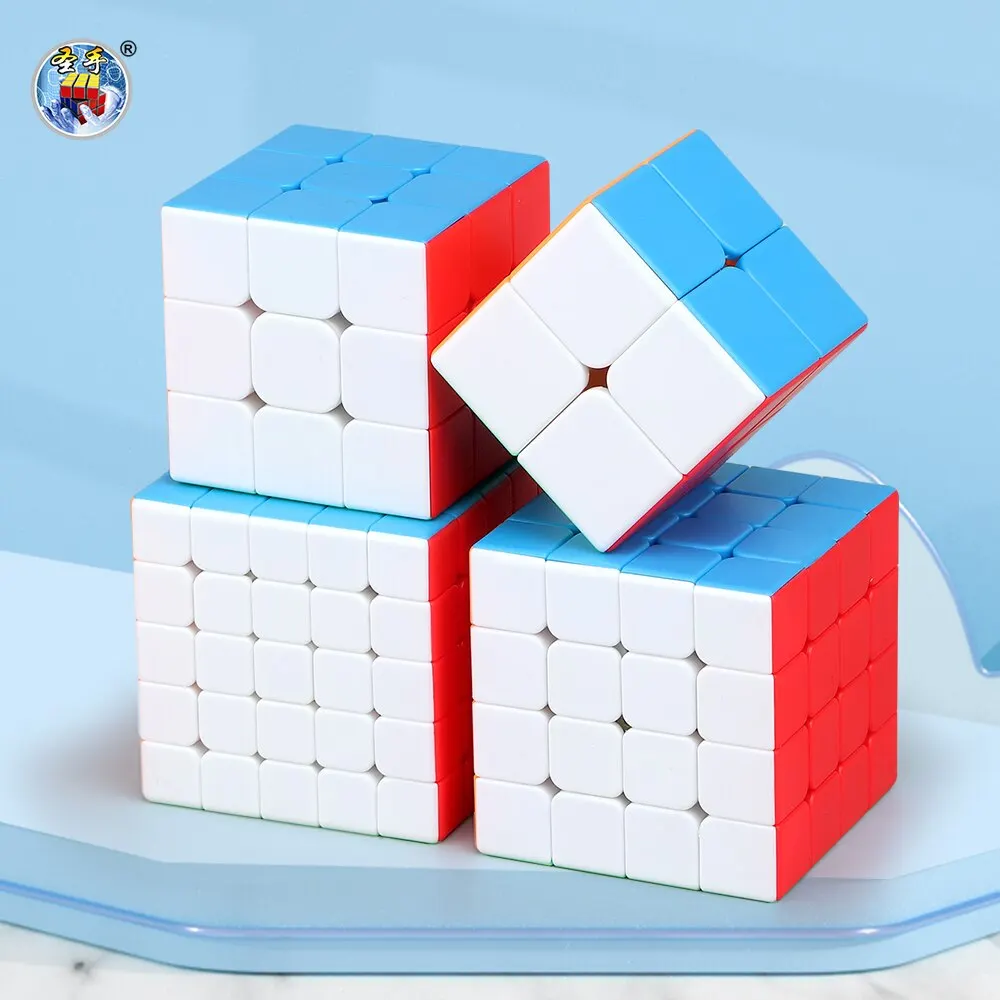 SENGSO Speed Cube 3x3 Legend Series Stickerless Magic Cube Profession Puzzle High Quality Kid's Fidget Toys