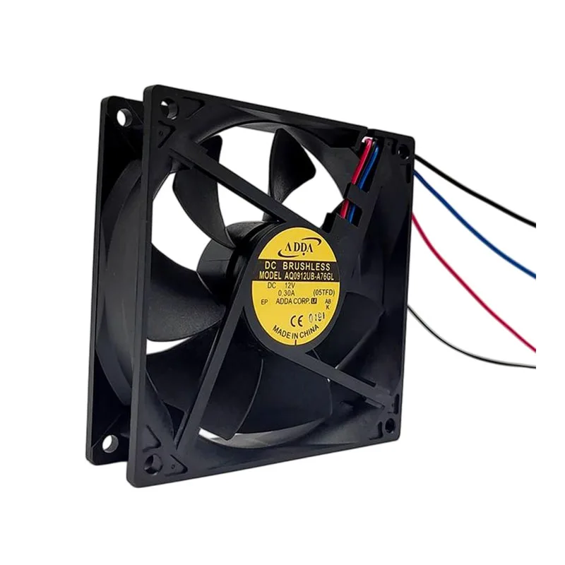 

НОВЫЙ ОРИГИНАЛЬНЫЙ ВЕНТИЛЯТОР AQ0912UB-A76GL 12 В 0,30 А 9025 90*90*25 мм 9 см