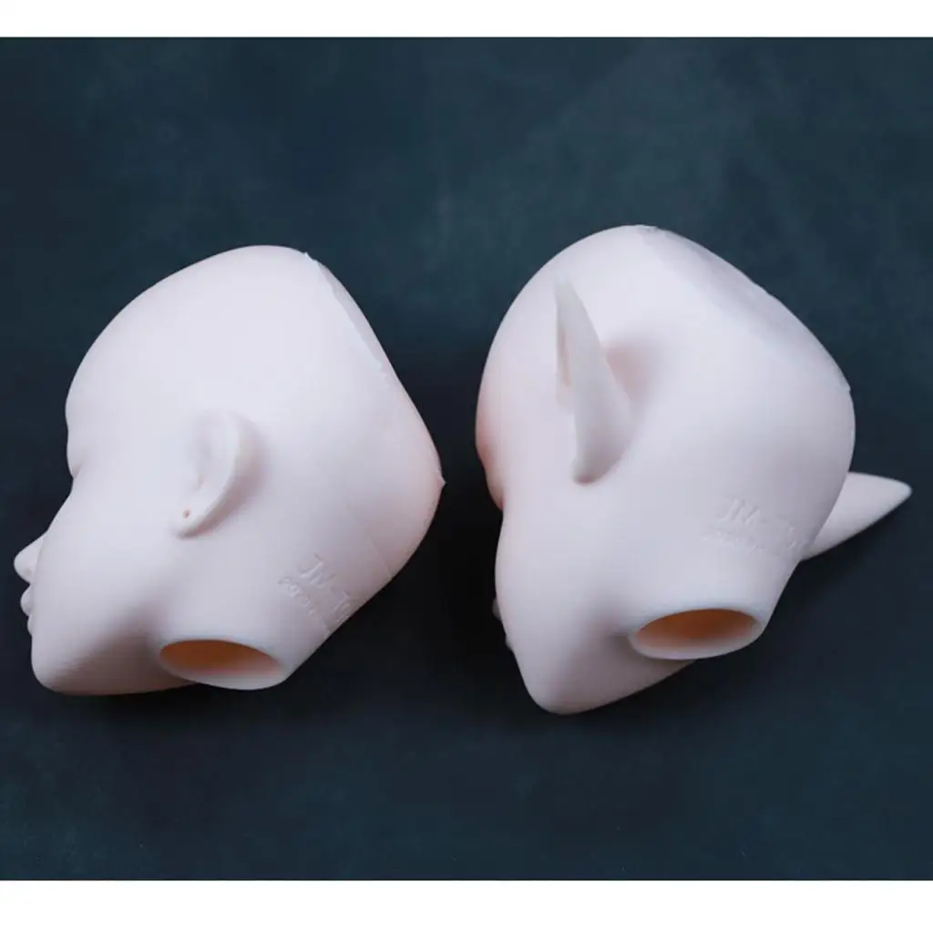 

1 3 Scale Vinyl Doll Head Sculpt Jointed Body Parts DIY Articulated Accessories for 60cm Dolls Customization