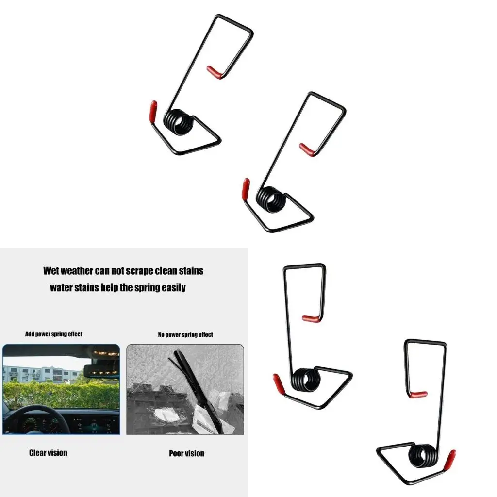  Universally Car Wiper Boosters Automotive Windshield Wiper Arm Spring Boosting Device Window Wiper Repair