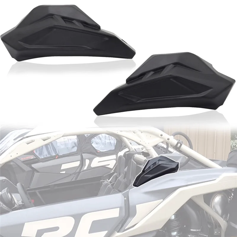 

A77Q-Rear Cage Trim Cover For Can Am Maverick X3 / X3 Max 2017-2024 C Pillar Protection Shield Guard 705010335 705010336