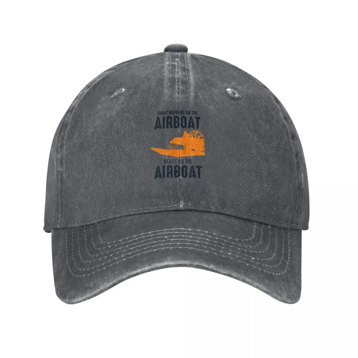 Airboat Fanboat Airboating Planeboat Swamp boat Baseball Cap custom Hat Golf Hat Man Trucker Hat For Women 2025 Men's