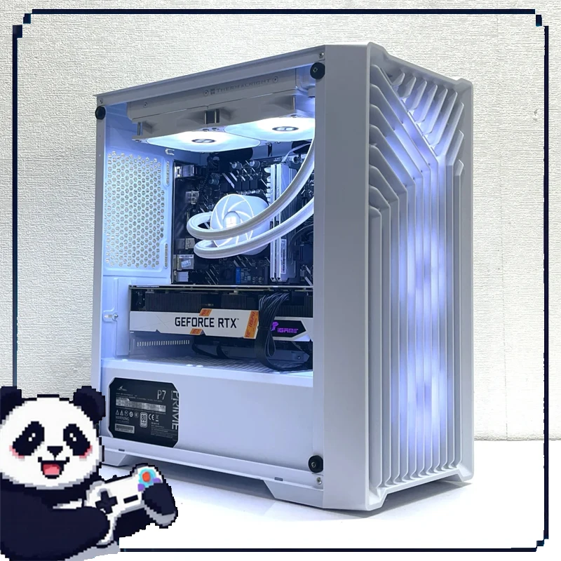 

Organ Matx Itx Case Mini Side Transparent Sea View Room Supports 330 Graphics Card Independent Power Supply Bay Desktop Case