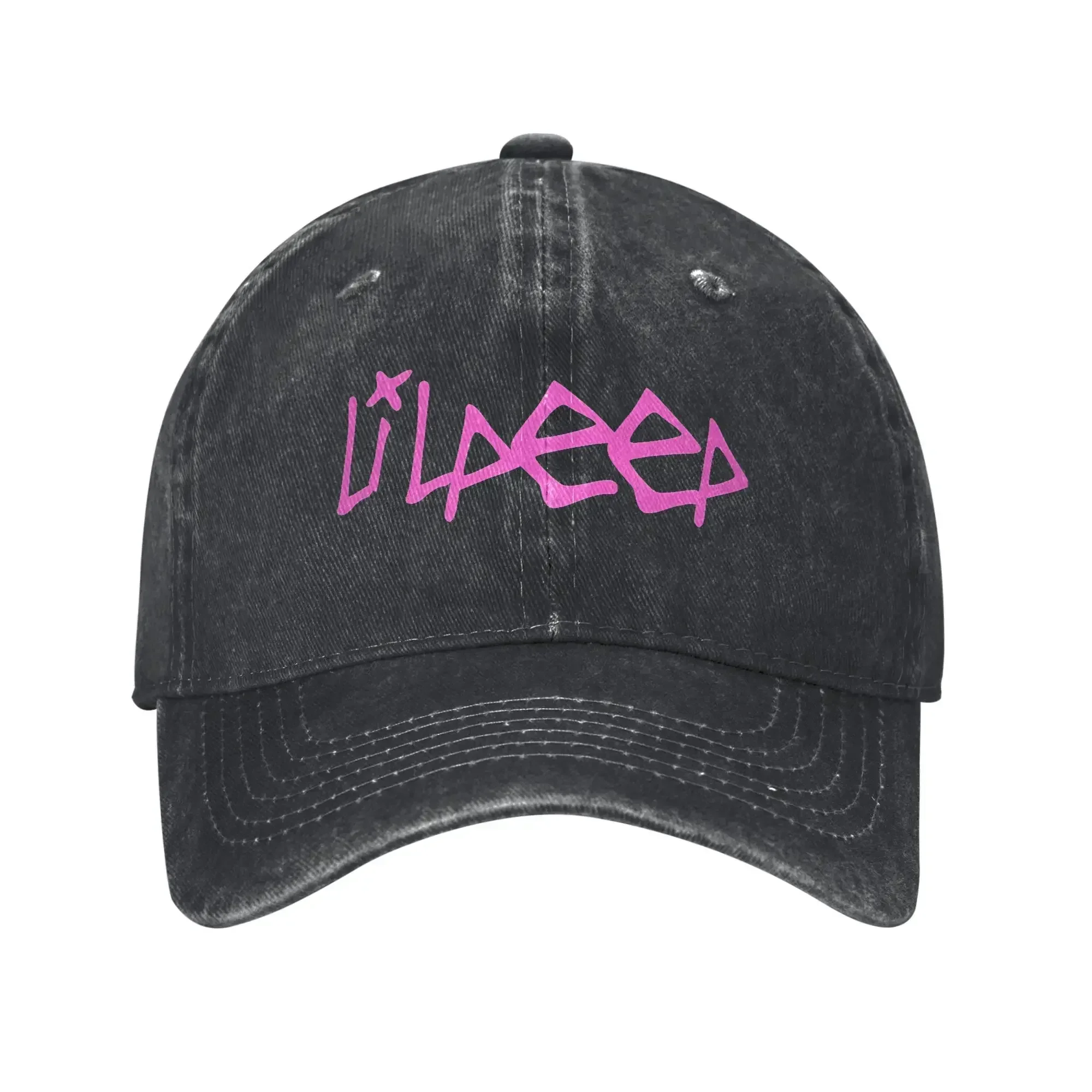 New Lil Peep Pink Logo Sun Baseball Cap Men Adult Washed Trucker Hat Breathable Design Tennis Skate Baseball Caps Birthday Prese