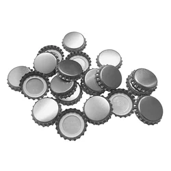 UPORS 100Pcs/Set Beer Cap New Beer Bottle Caps Oxygen Absorbing Seal Crown Caps for DIY Home Brewing Beer Tool Bar Accessories