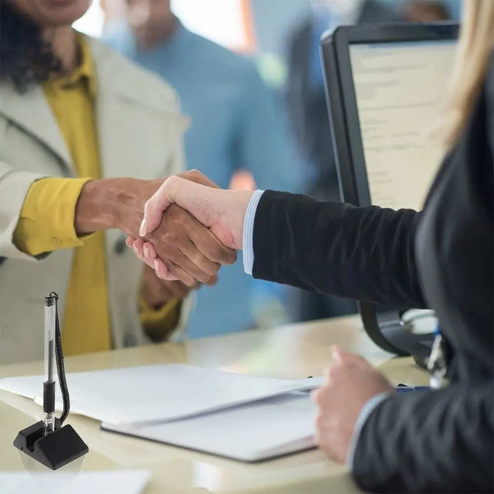 

20 шт. настольные ручки, пластиковые ручки-стойки, стоячая ручка для бизнеса, офиса, подписи, офисные принадлежности, ручка для подписи