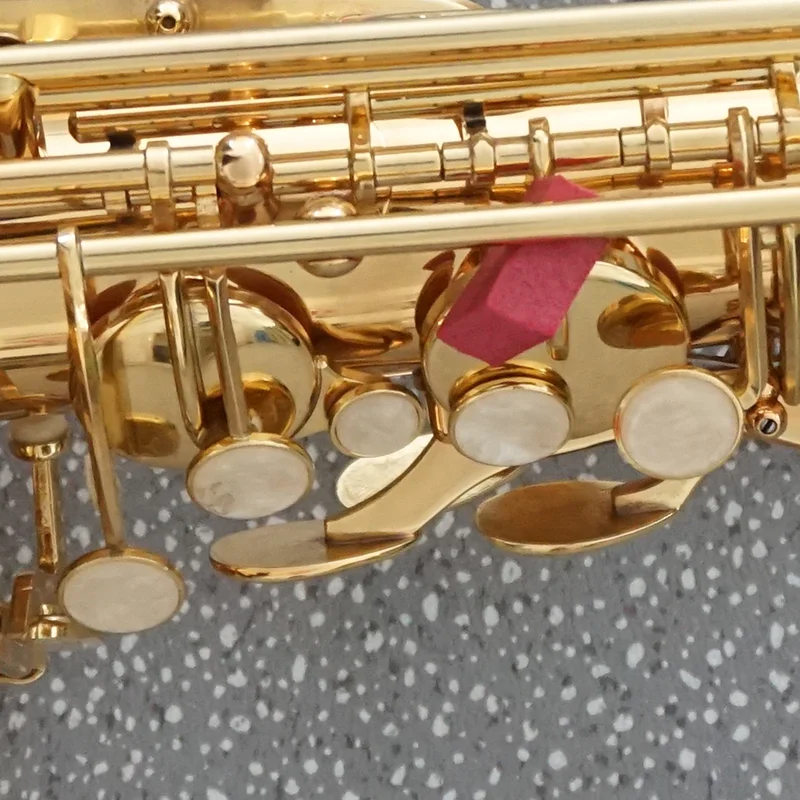 Aiersi marca instrumentos de vento personalizados alto sax saxofone dourado fábrica fornece diretamente instrumentos de vento para venda