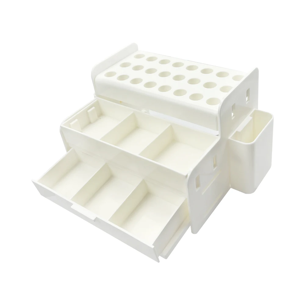 Resin Organizers Dental Composite Resin Holder For Dentistry Supplies Organizer Plastic Adhesive Applicator Dispenser Holder