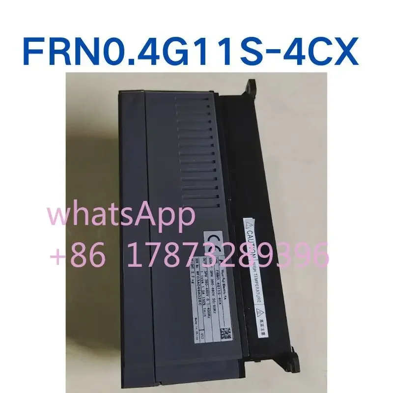

Second hand Frequency converter FRN0.4G11S-4CX 380v 0.4Kw tested OK and shipped quickly