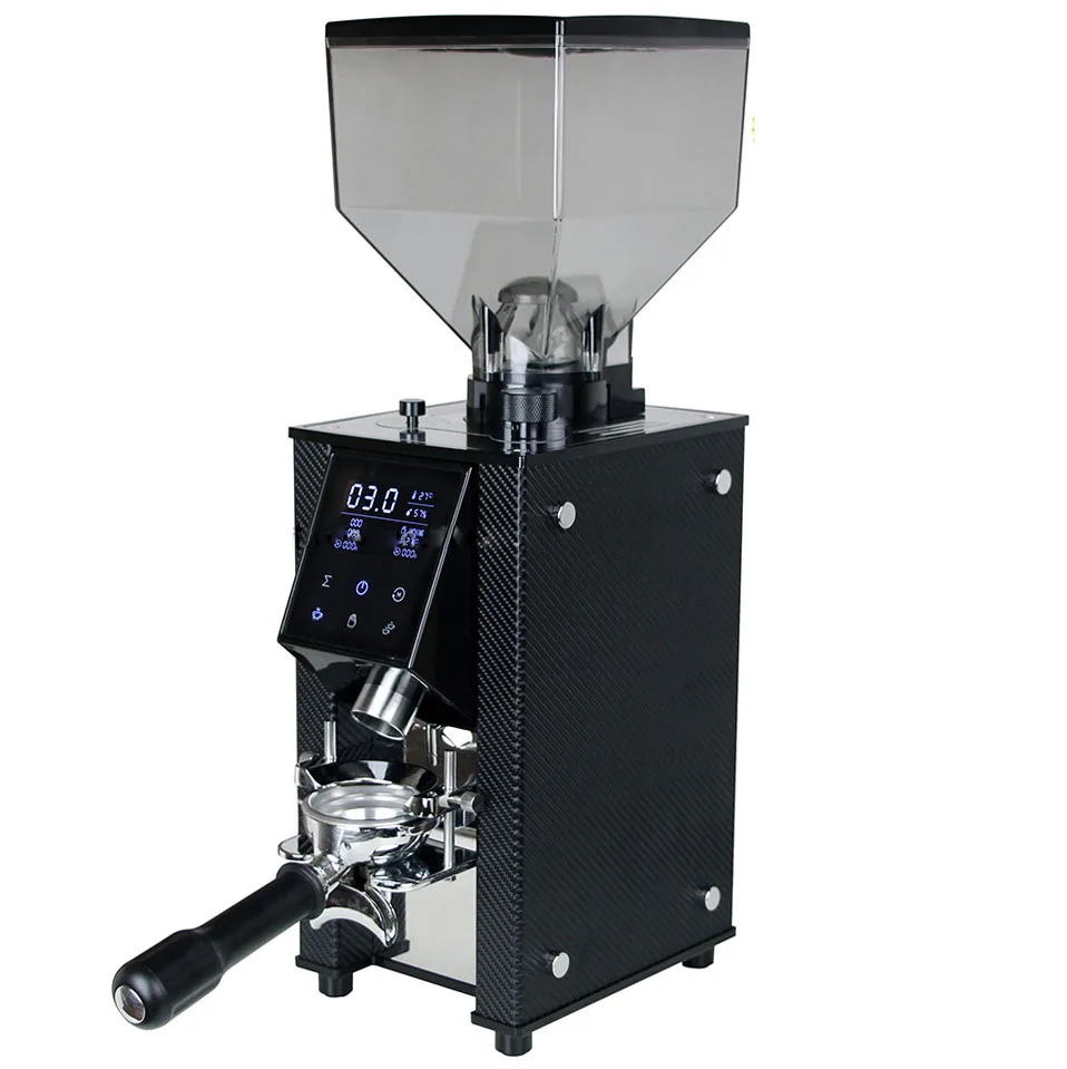 Titanium alloy grinding disc/touch screen turkish coffee grinder/coffee bean grinding machine