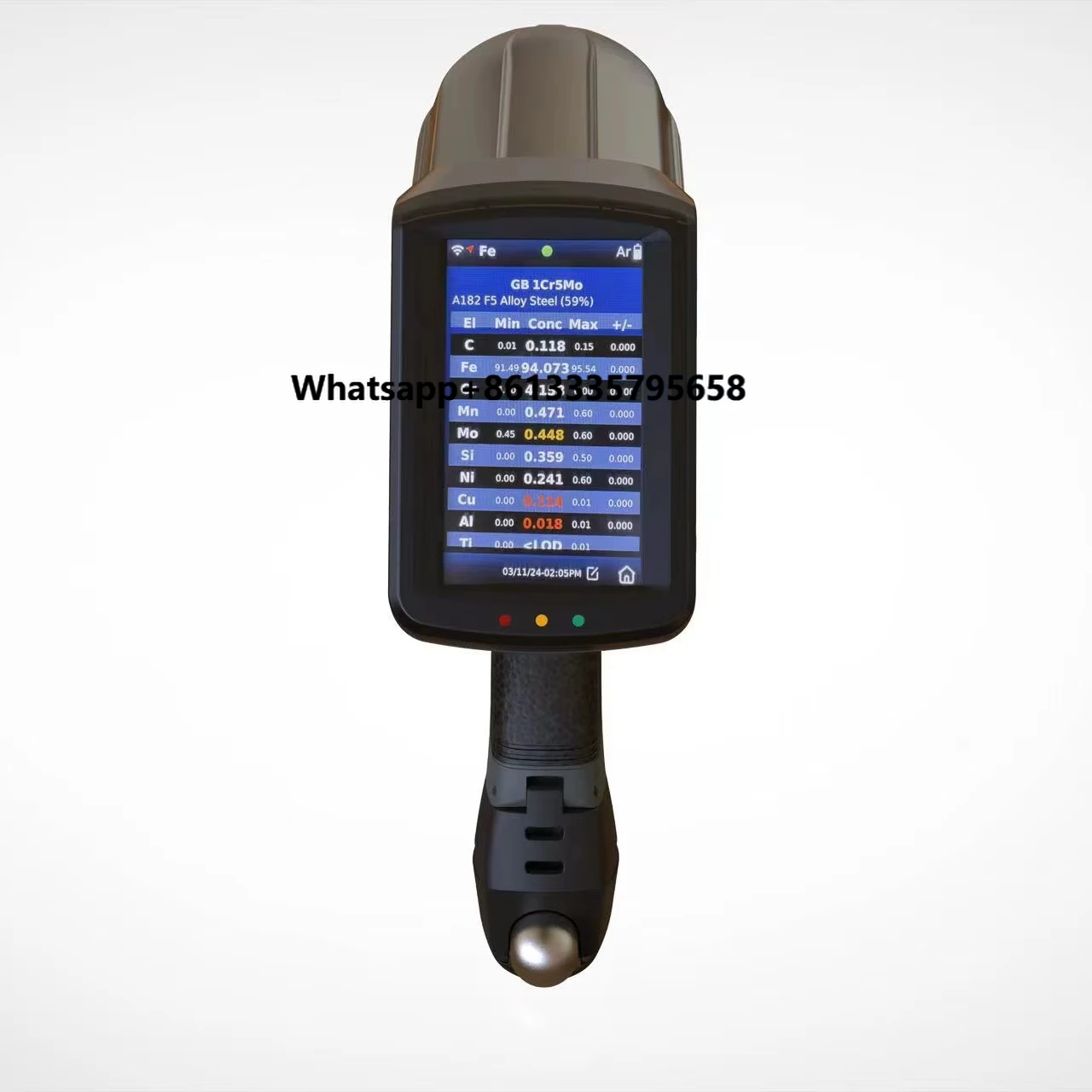 HXRF-1XLIBS Ручной анализатор углеродного сплава LIBS MPI