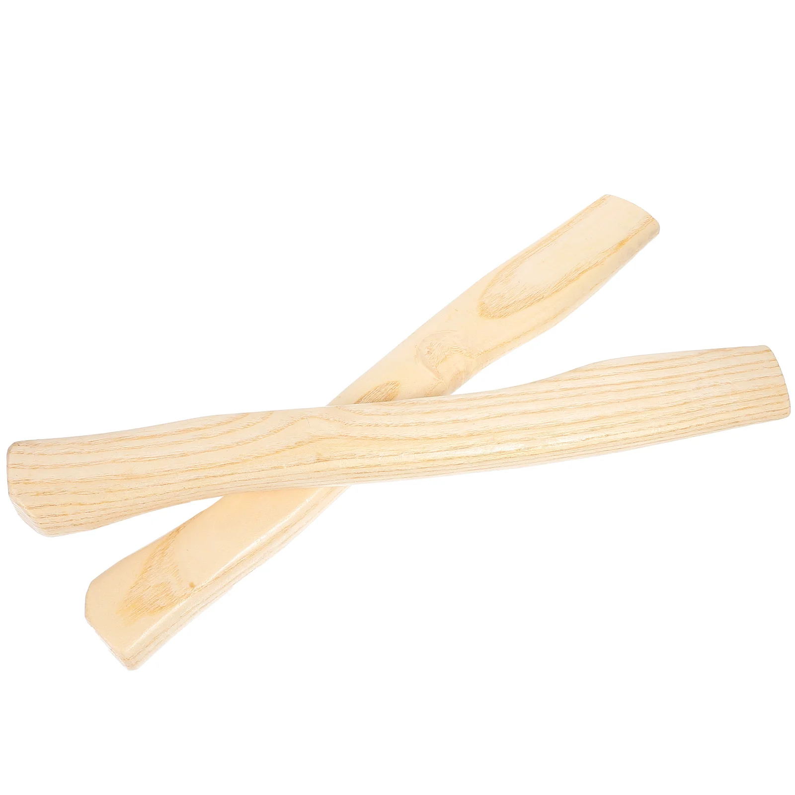 2 Pcs Ax Wooden Handle Woodworking Tools Part Hatchet Axe Replacement Camping for