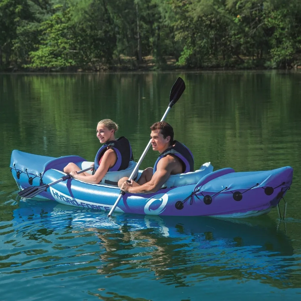 For Bestway 65077 half transparent Fishing Kayak Inflatable fishing canoe