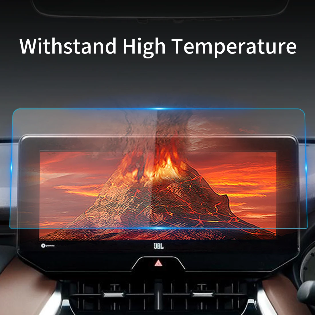 For Toyota HARRIER Screen Protector 2023 Console Tempered Glass Protective Film Navigator Protection Car Accessories