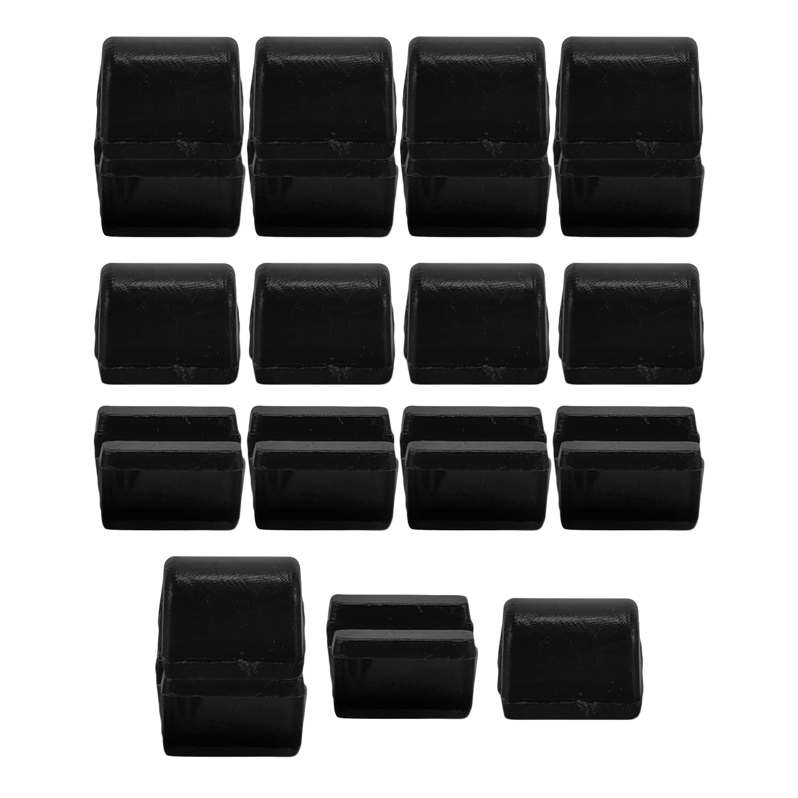 

50pcs Hair Rope Accessories Black Transparent DIY Buckle for Women 3mm Hair Ties Craft Spiral Plastic Girls Hairstyle