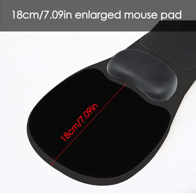 2023 Arm Rest Support Chair Computer Desk Armrest Home Office Wrist Mouse Pad Computer Mouse Mat Laptop Desk Bracket