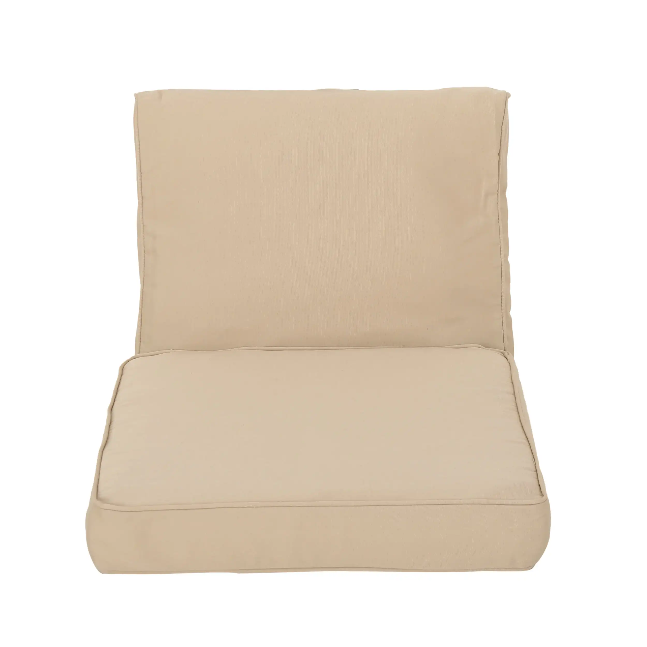 

Outdoor Club Chair Cushions Tan, Water Resistant Fabric for Patio Furniture, Comfortable and Fade Resistant