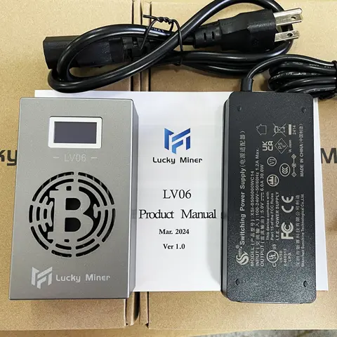 Block Chain Miner Lucky Miner V6 500gh/s Lottery Miner BTC BCH BSV DGB WIFI BTC Mining Crypto Miner
