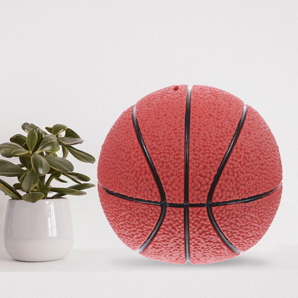 Kreatywna skarbonka do koszykówki Kompaktowa skarbonka do koszykówki dla dzieci Kreatywny kształt piłki Słoik do oszczędzania pieniędzy Słoik na pieniądze dla dzieci